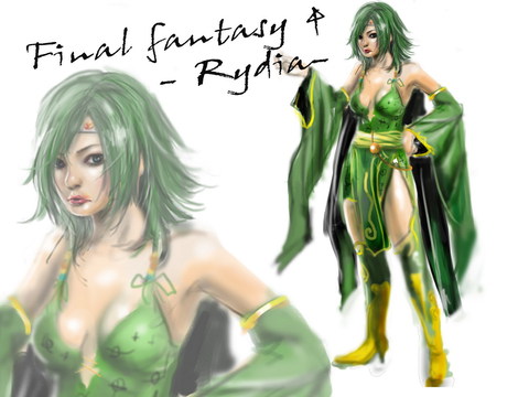 Rydia in final fantasy iv