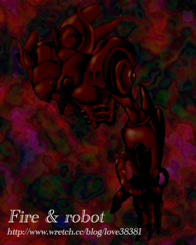 Fire & robot