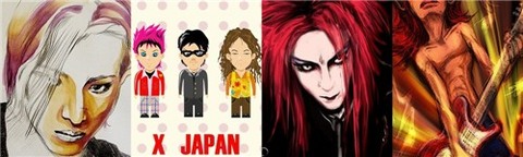 Fan Art of X Japan - X Japan 台灣同人作品