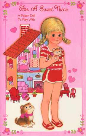 紅衣小女孩---紙娃娃