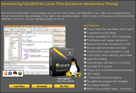 IDM 正式介紹 Ultraedit for Linux 版本