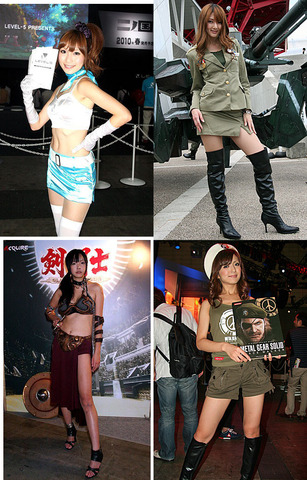 2009 東京電玩展 Showgirl 和 Cosplay 美女