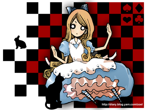 Alice in Rabbit's House?