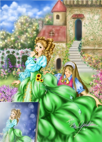 浪漫莊園:公主與女僕的春日漫遊
