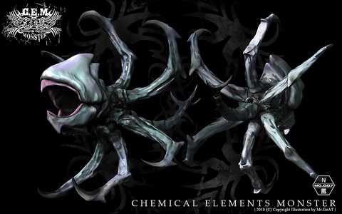 CEM元素怪獸系列-氮(007)