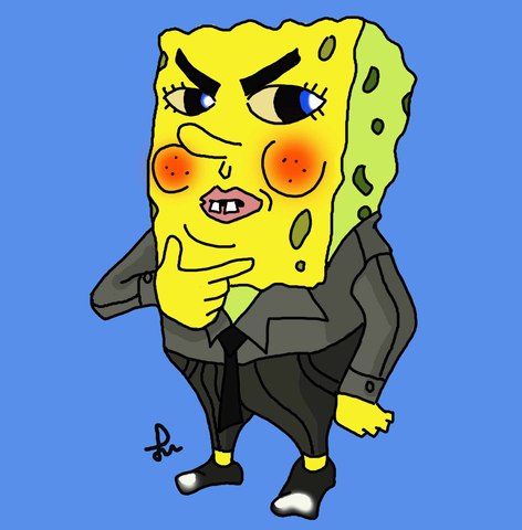 帥棉寶寶 Handsome Spongebob