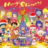 Merry Chirsamas 2010聖誕節賀圖(薑餅雪屋)(桌布版)