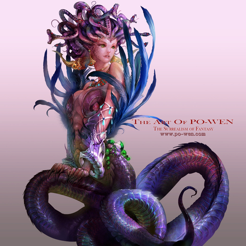 蛇髮女妖–梅杜莎