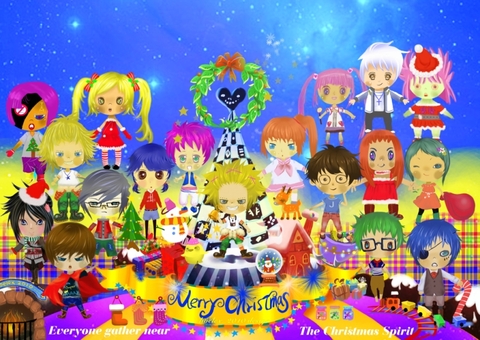 【Merry Chirsamas 2010★聖誕節賀圖(壁爐禮物)】