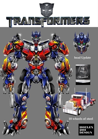 ●【Transformers變形金剛トランスフォーマー-科博文18 wheels of steel-HOELEX