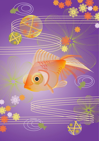 金魚-日式風格
