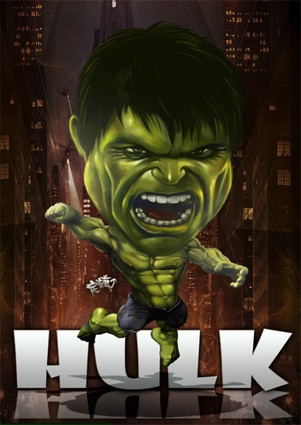 Caricature-hulk