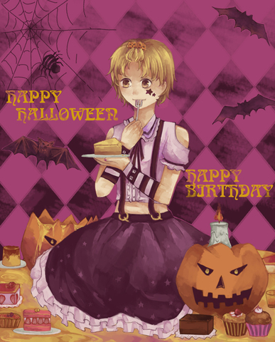 Happy Halloween＆Happy birthday