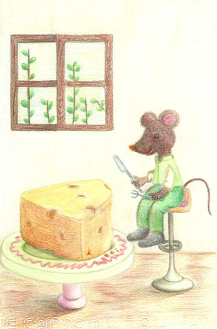 愛吃乳酪的老鼠