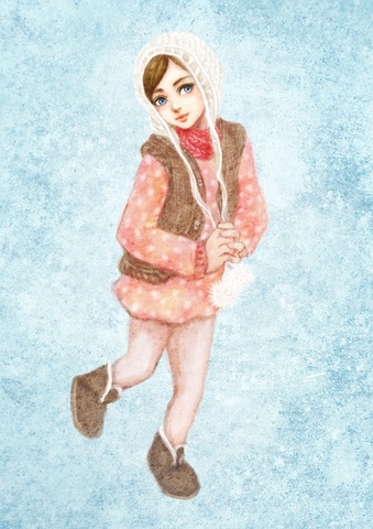 winter girl