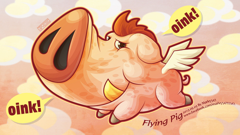 Flying Pig-飛天豬仔