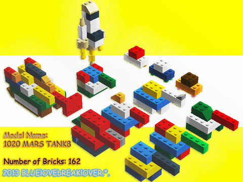 LEGO MARS2 TANK 8