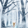 森林中的小狐狸