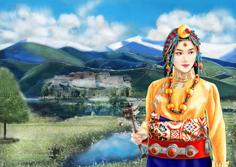 西藏色彩