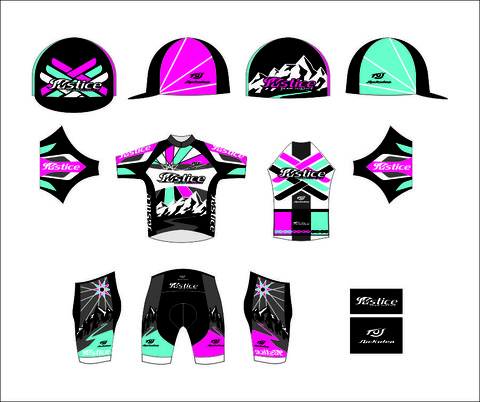 justice車隊自行車衣 隊衣設計