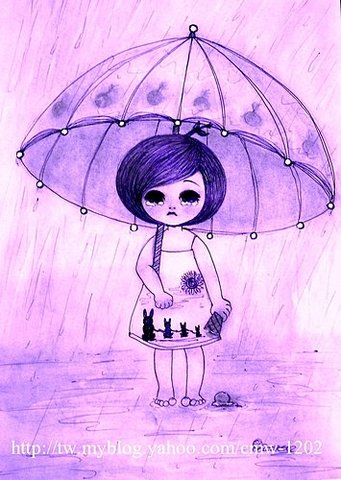 雨天娃娃