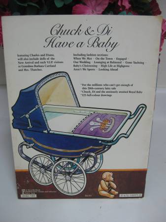 查理斯王子和黛安娜王妃：「嬰兒車系列」 紙娃娃