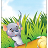 兒童故事插圖：老鼠與貓