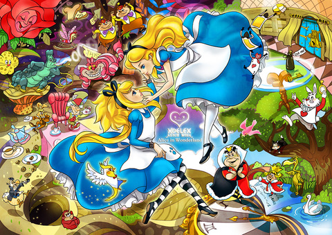 ALICE MISA心夢少女與Alice in Wonderland愛麗絲夢遊仙境