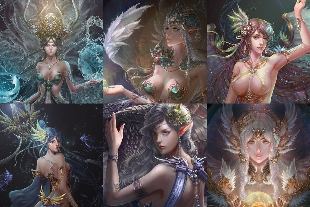 Goddess Character Design