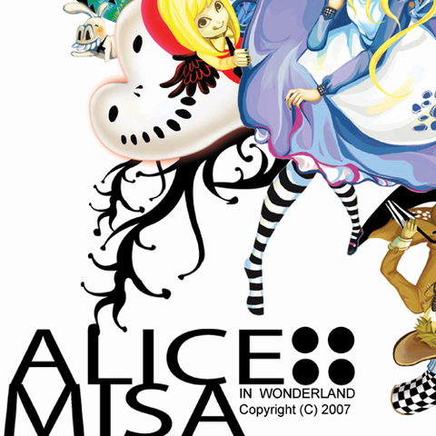 VOA-ACT #2：(ALICE MISA海報設計(局部)
