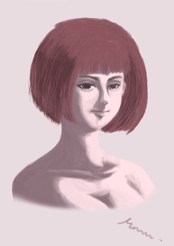 [ MOUMU ILLUSTRATION ] Portrait practice in progress