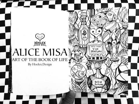 AlicemisA心夢少女 ART OF THE BOOK OF LIFE. 藝術人生的書。