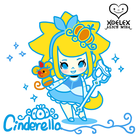 Alice misA心夢少女-COSPLAY公主系列 NO.11《仙履奇緣》仙杜瑞拉 Cinderella灰姑娘