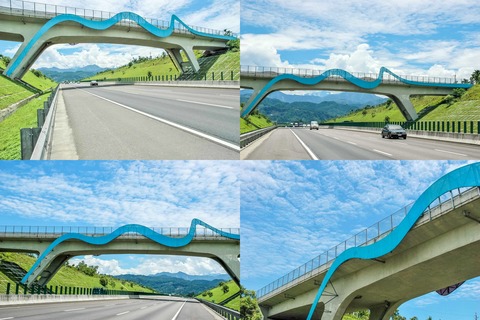 高速公路公共藝術：「編織─編」