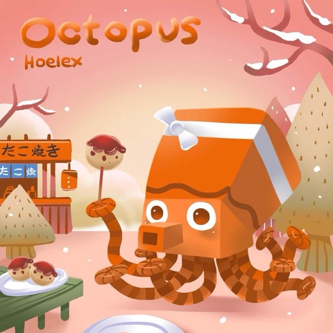 ★【Dream DODO ZOO夢想方塊動物園】Octopus章魚燒小老闆"(燒燒)