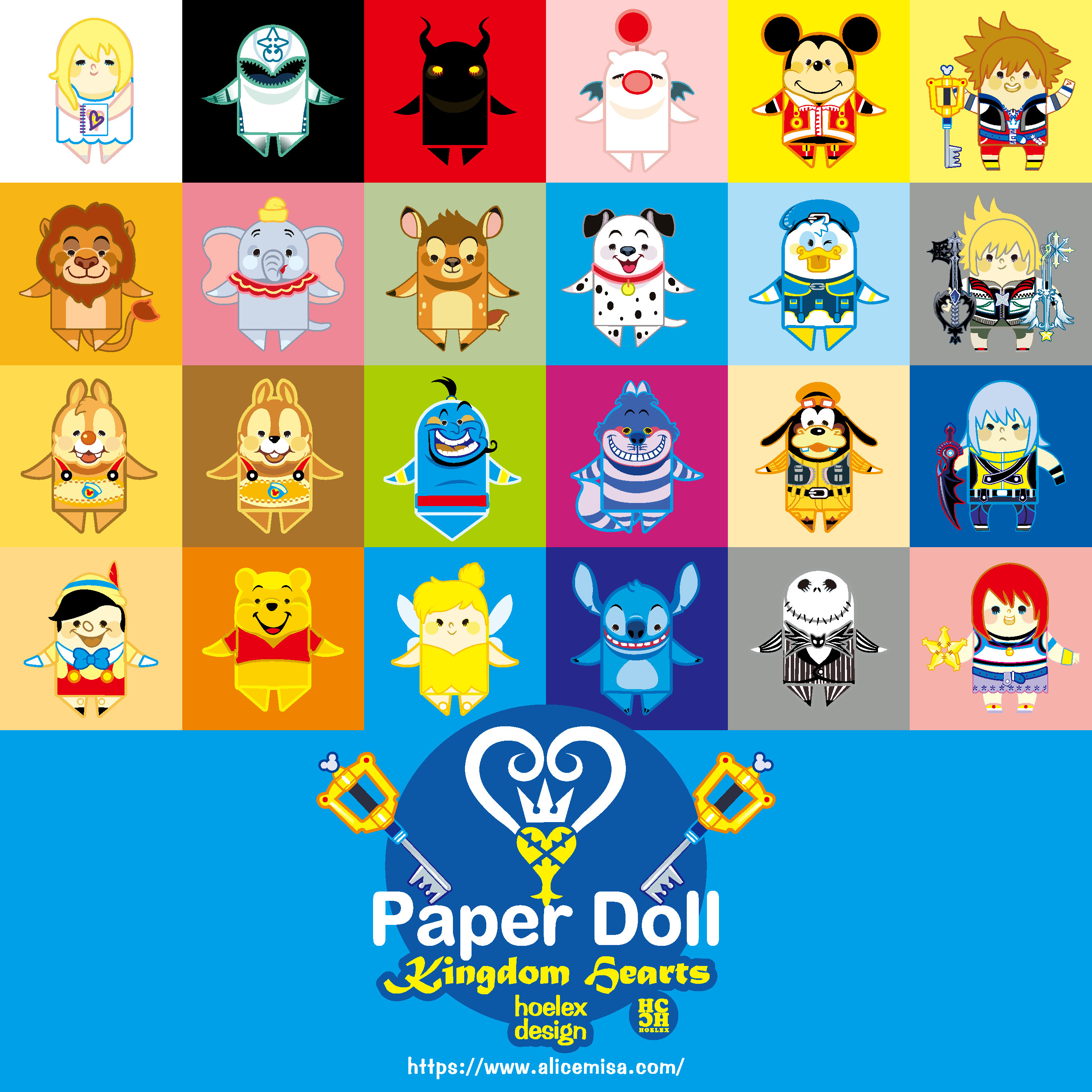 【王國之心Kingdom Hearts】★Paper Doll紙公仔 - X_頁面_01.jpg