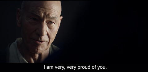 "I am very, very proud of you." （我非常，非常為你驕傲）