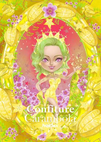 ★【水果果醬畫框Confiture系列】Fruit Confiture Fairy 楊桃Carambola-hoelex