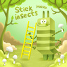 ★【DODO ZOO 方塊動物 Stick insects】竹節蟲梯子工(竹竹)-HOELEX-106