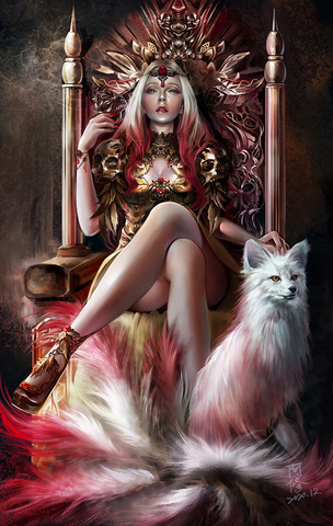 白狐女王