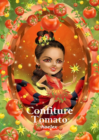★【水果果醬畫框Confiture系列】Fruit Confiture Fairy 番茄Tomato-hoelex