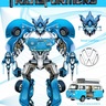 ★【Hoelex機械人Robot系列】トランスフォーマーTransformers變形金剛-福斯 T2-Volkswage