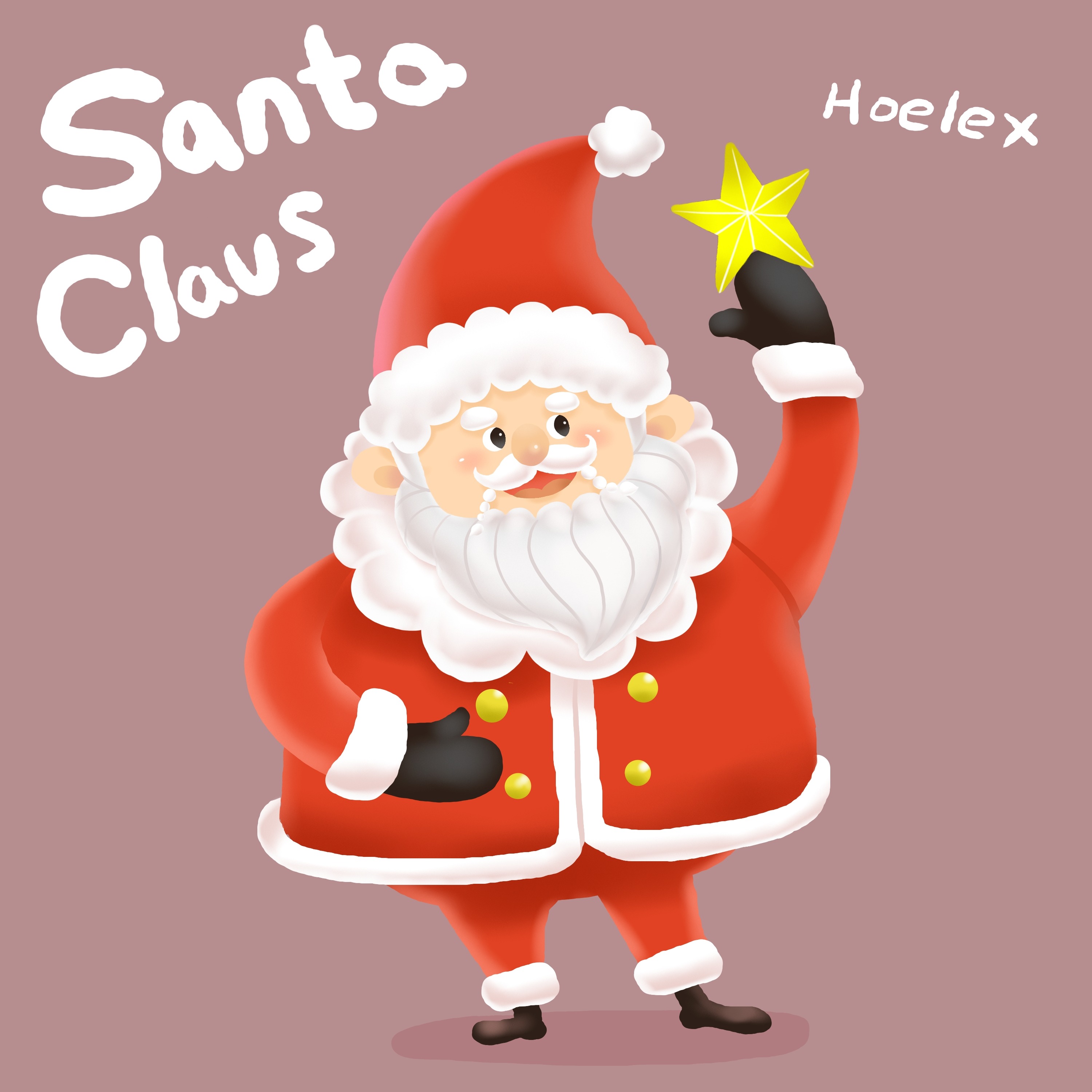 二等身Q版-聖誕老公公Santa Claus-Hoelex.jpg