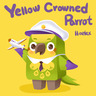 ★129.●【DODO ZOO 方塊動物-Yellow-crowned Parrot】"小黃帽鸚鵡機長"(加加)