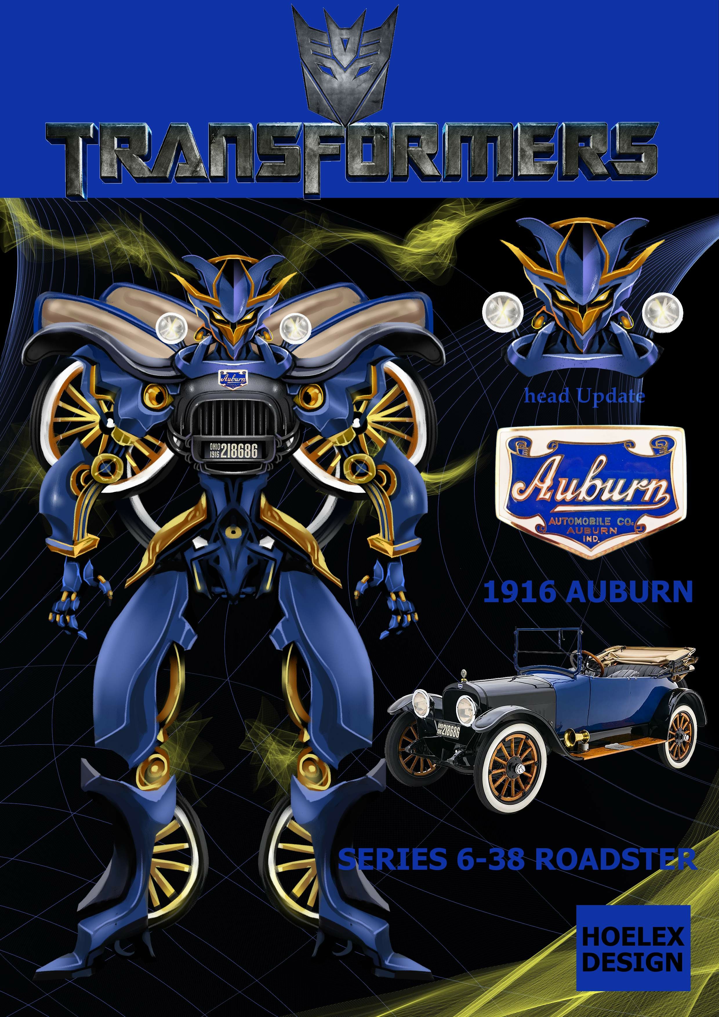 Transformers.變形金剛-1916 AUBURN SERIES 6-38 ROADSTER 奧本系列 6-38 跑車 -hoelex(背景).jpg