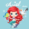 ★【心夢二等身Q版-《小美人魚The Little Mermaid：愛麗兒Ariel》】