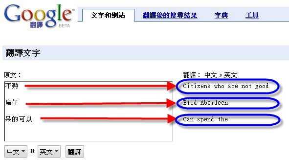 Google ½ĶGoogle-Translate-Chinese-To-English.jpg