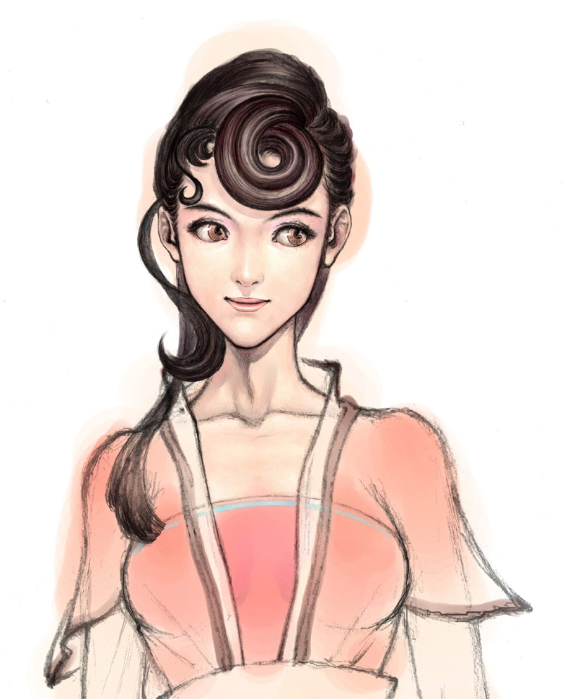 人族女肖像：這是我軒ON-LINE的新作(未完成)