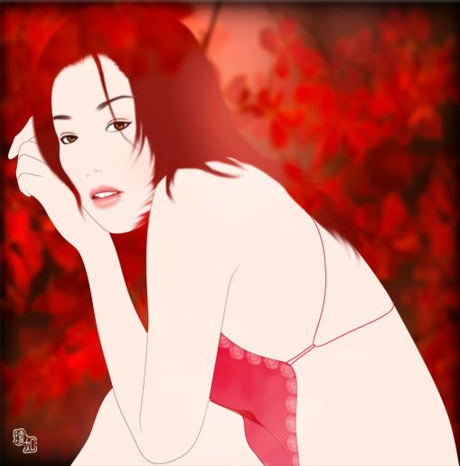 火熱....：RAY說：表情很煽情.......