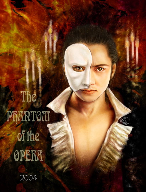 The Phantom of the Opera：愛屋及烏的去看，很喜歡，只是很少畫男生結果就…